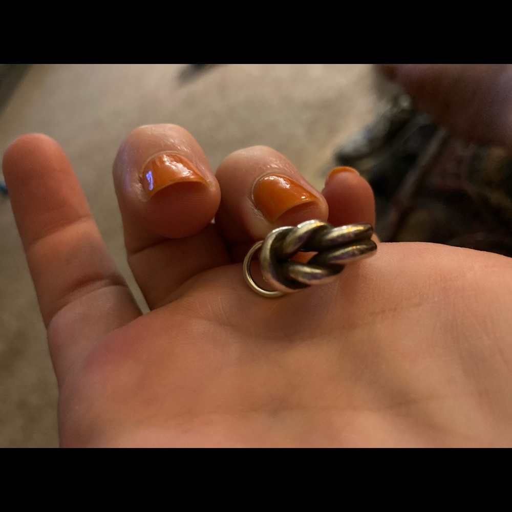 ISO James Avery Lovers Knot French Clip Earring!